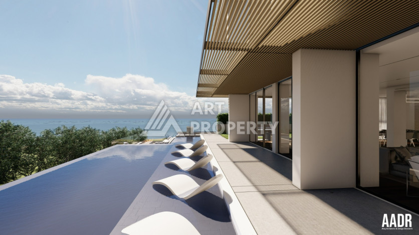 Шикарная просторная видовая вилла 5+2, 474м2  с видом на море в районе Кыргыджак - Ракурс 6