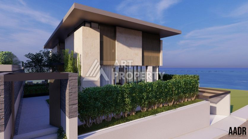 Шикарная просторная видовая вилла 5+2, 474м2  с видом на море в районе Кыргыджак - Ракурс 10