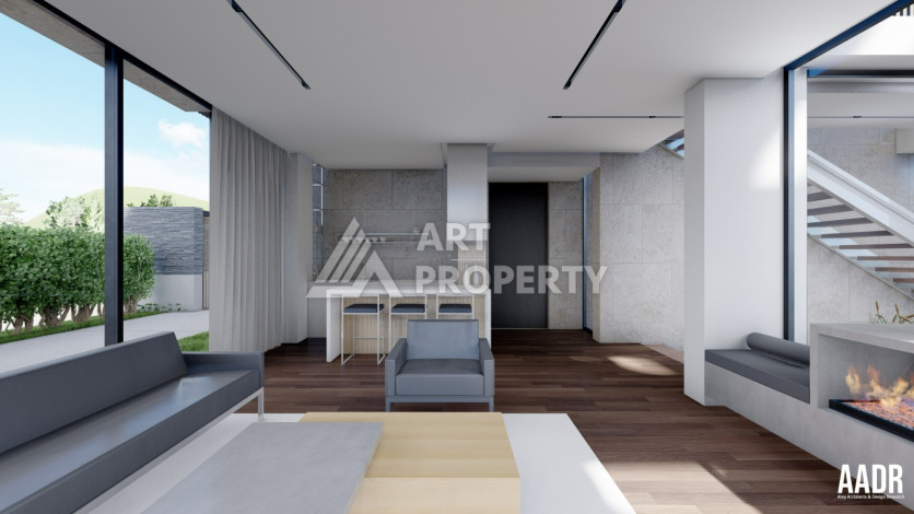 Шикарная просторная видовая вилла 5+2, 474м2  с видом на море в районе Кыргыджак - Ракурс 12