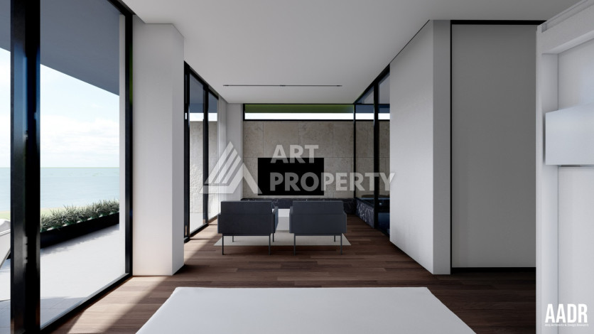 Шикарная просторная видовая вилла 5+2, 474м2  с видом на море в районе Кыргыджак - Ракурс 14