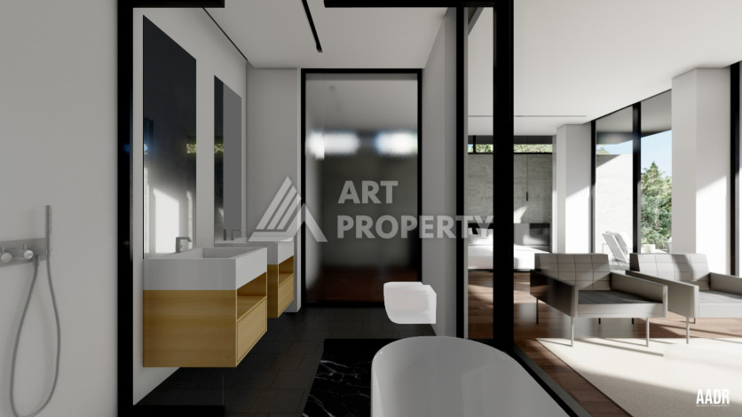 Шикарная просторная видовая вилла 5+2, 474м2  с видом на море в районе Кыргыджак - Ракурс 15