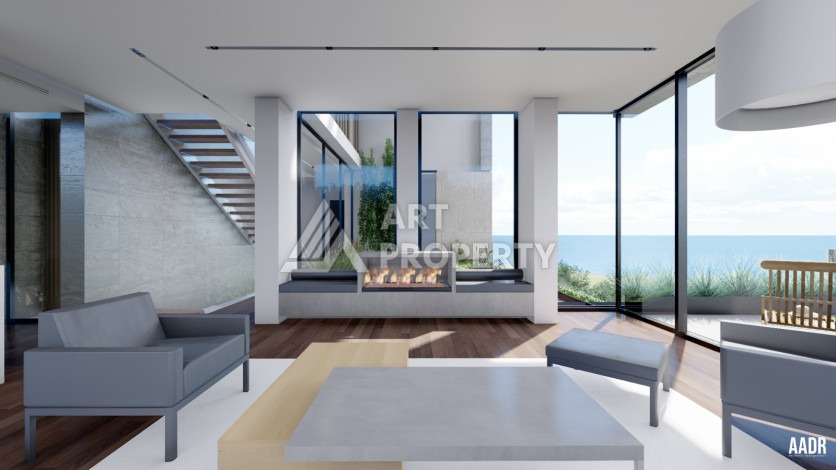 Шикарная просторная видовая вилла 5+2, 474м2  с видом на море в районе Кыргыджак - Ракурс 17