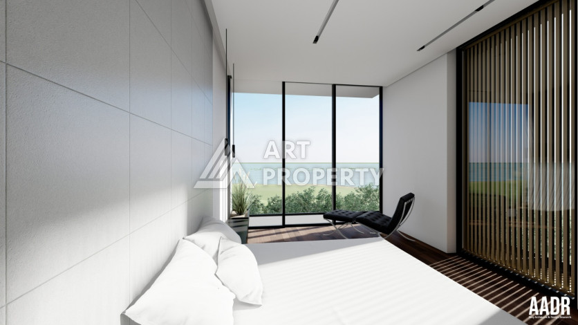 Шикарная просторная видовая вилла 5+2, 474м2  с видом на море в районе Кыргыджак - Ракурс 19