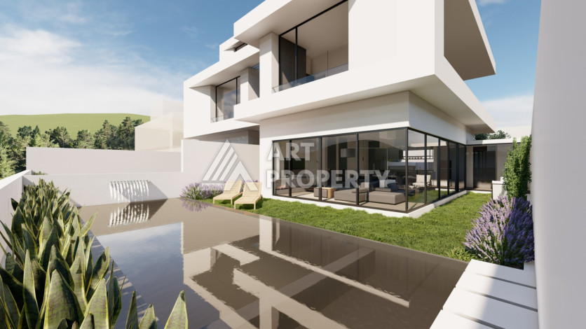 Шикарная вилла на этапе строительства в районе Каргыджак - Ракурс 3