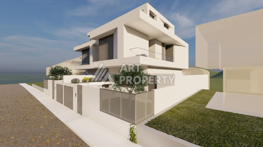 Шикарная вилла на этапе строительства в районе Каргыджак - Ракурс 4