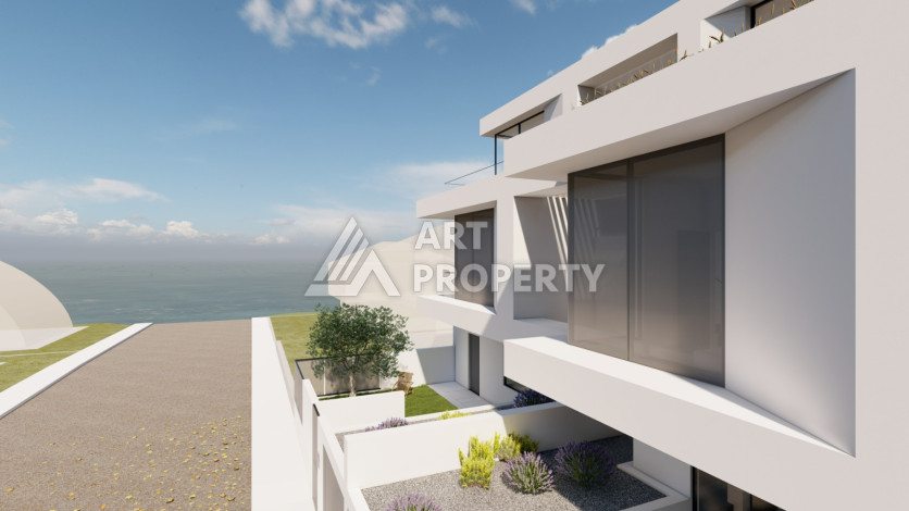 Шикарная вилла на этапе строительства в районе Каргыджак - Ракурс 5