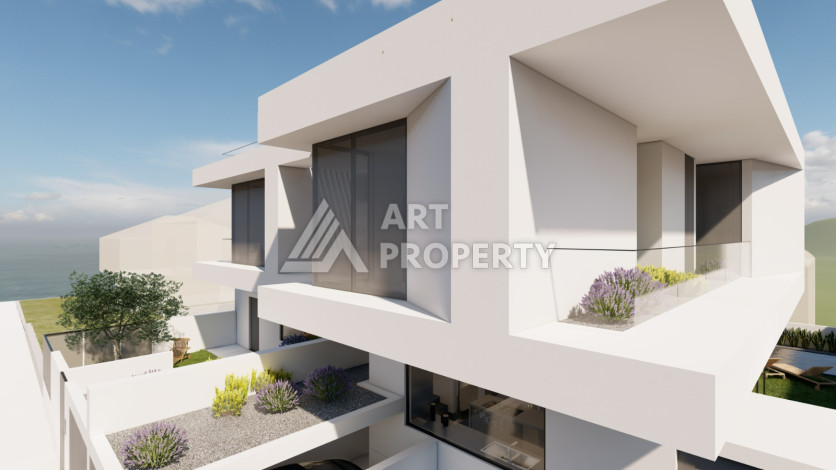 Шикарная вилла на этапе строительства в районе Каргыджак - Ракурс 7