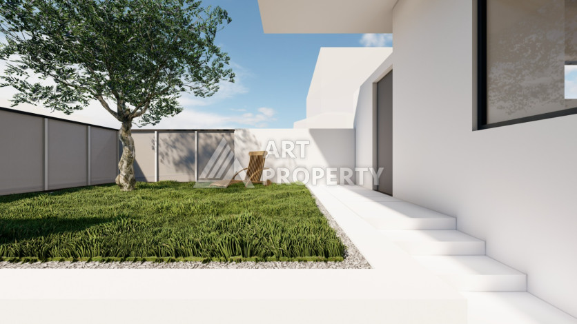 Шикарная вилла на этапе строительства в районе Каргыджак - Ракурс 11