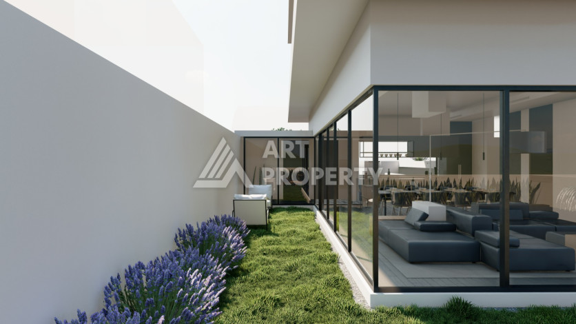 Шикарная вилла на этапе строительства в районе Каргыджак - Ракурс 14