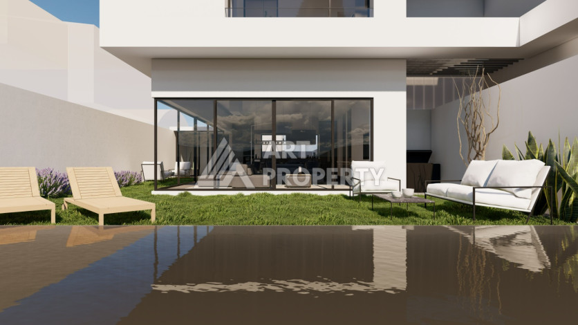 Шикарная вилла на этапе строительства в районе Каргыджак - Ракурс 15