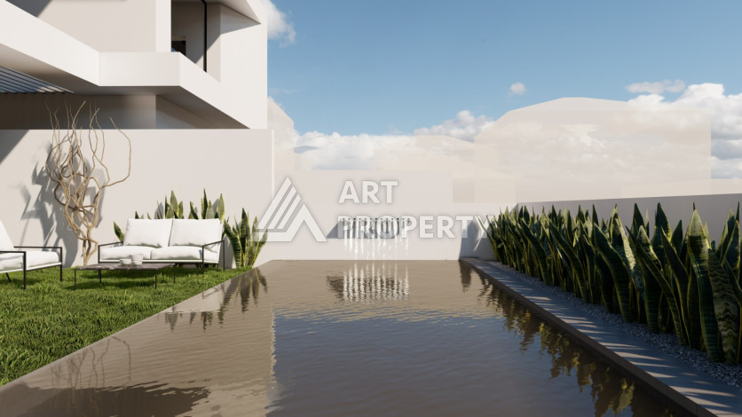 Шикарная вилла на этапе строительства в районе Каргыджак - Ракурс 16