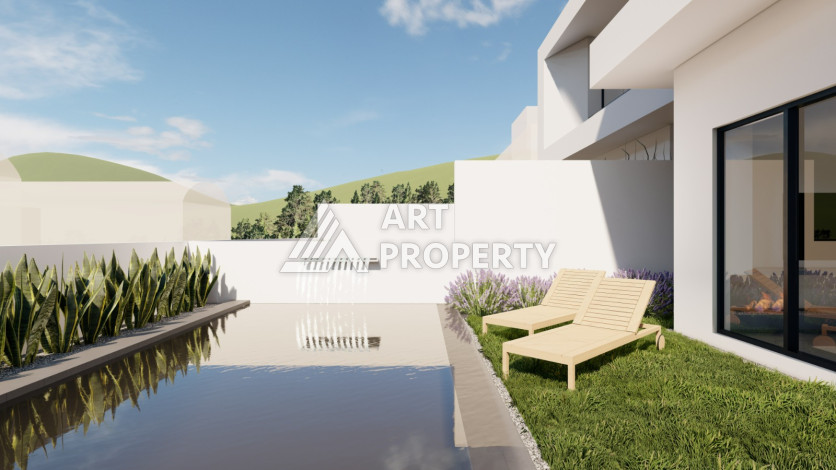 Шикарная вилла на этапе строительства в районе Каргыджак - Ракурс 20