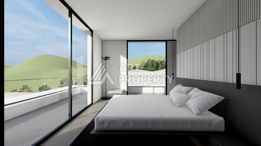 Шикарная вилла на этапе строительства в районе Каргыджак - Ракурс 22