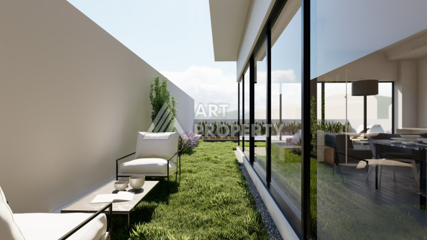 Шикарная вилла на этапе строительства в районе Каргыджак - Ракурс 24