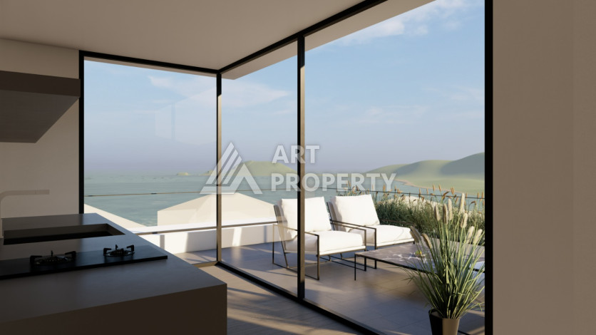 Шикарная вилла на этапе строительства в районе Каргыджак - Ракурс 25