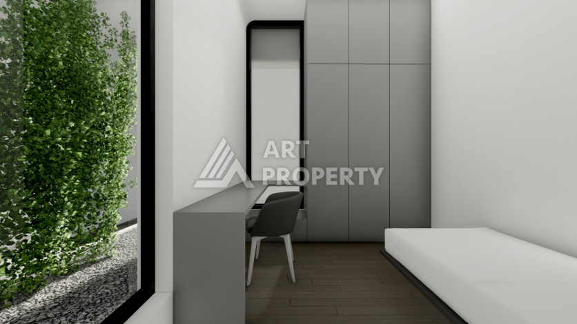 Шикарная вилла на этапе строительства в районе Каргыджак - Ракурс 27