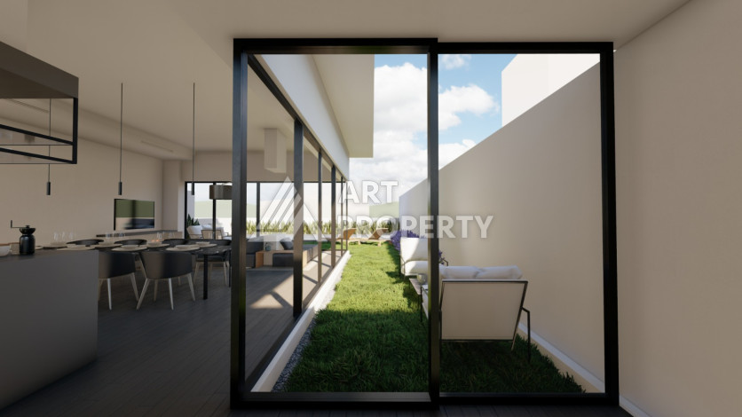 Шикарная вилла на этапе строительства в районе Каргыджак - Ракурс 30