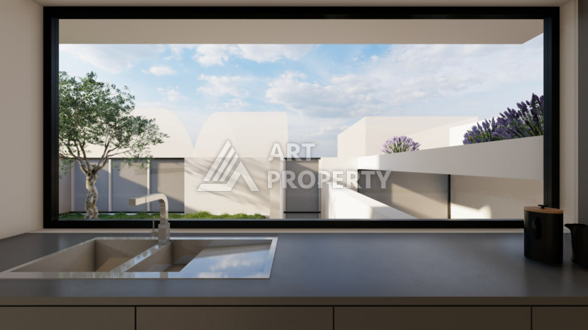 Шикарная вилла на этапе строительства в районе Каргыджак - Ракурс 33