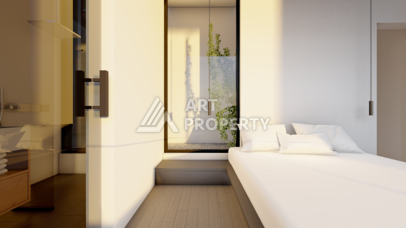 Шикарная вилла на этапе строительства в районе Каргыджак - Ракурс 41