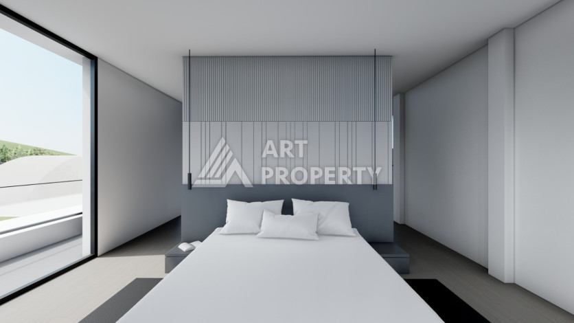 Шикарная вилла на этапе строительства в районе Каргыджак - Ракурс 49