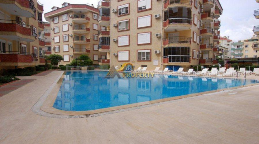 Меблированная квартира в комплексе с бассейном в районе Оба, Алания 105 м2 - Ракурс 2