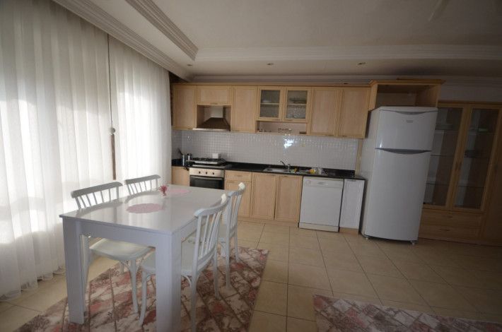 Меблированная квартира в комплексе с бассейном в районе Оба, Алания 105 м2 - Ракурс 6