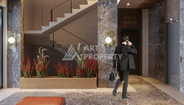 Новый проект жилого комплекса с апартаментами 1+1, 2+1, 3+1 в районе Авсаллар - Ракурс 14