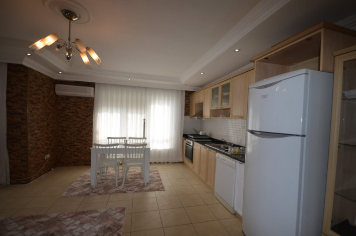 Меблированная квартира в комплексе с бассейном в районе Оба, Алания 105 м2 - Ракурс 10