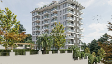 Новый проект жилого комплекса с апартаментами 1+1, 2+1, 3+1 в районе Авсаллар - Ракурс 34