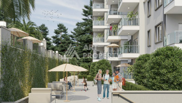 Новый проект жилого комплекса с апартаментами 1+1, 2+1, 3+1 в районе Авсаллар - Ракурс 37
