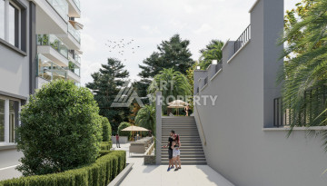 Новый проект жилого комплекса с апартаментами 1+1, 2+1, 3+1 в районе Авсаллар - Ракурс 39