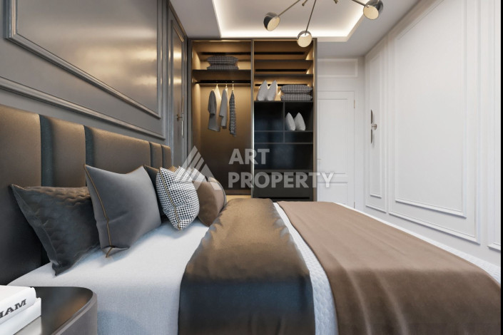 Комплекс на заключительном этапе строительства в Алании район Авсалар - Ракурс 12