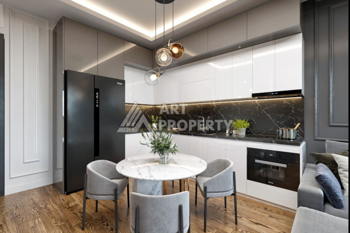 Комплекс на заключительном этапе строительства в Алании район Авсалар - Ракурс 13