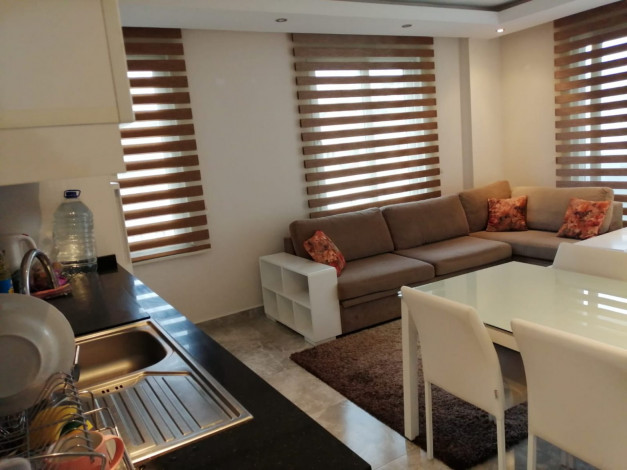 Меблированные двухкомнатные квартиры в современном комплексе в районе Оба, 50-75 м2 - Ракурс 6