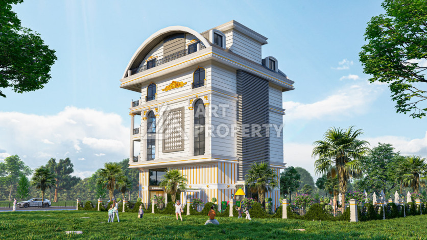 Квартиры в рассрочку на начальном этапе строительства – Алания, Демирташ - Ракурс 5