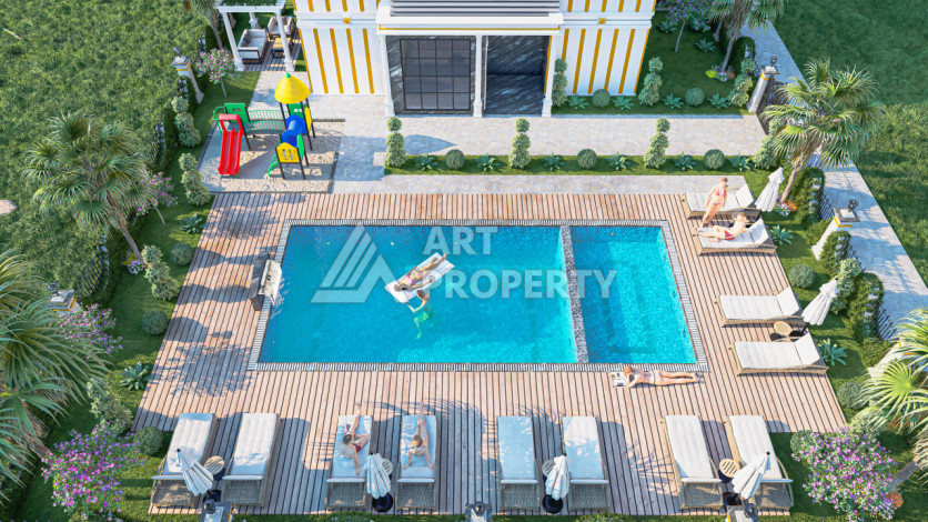 Квартиры в рассрочку на начальном этапе строительства – Алания, Демирташ - Ракурс 8