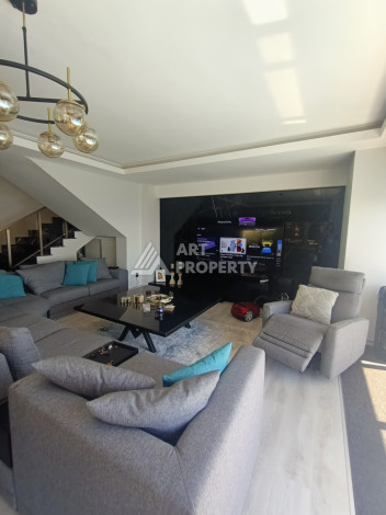 Просторная видовая вилла 350м2 в районе Каргыджак. - Ракурс 9