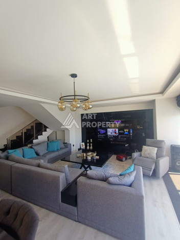 Просторная видовая вилла 350м2 в районе Каргыджак. - Ракурс 10