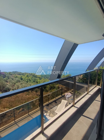 Просторная видовая вилла 350м2 в районе Каргыджак. - Ракурс 27