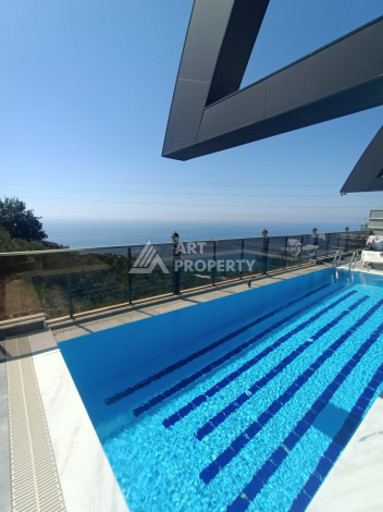 Просторная видовая вилла 350м2 в районе Каргыджак. - Ракурс 32