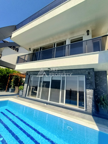 Просторная видовая вилла 350м2 в районе Каргыджак. - Ракурс 33