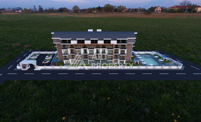 Новый инвестиционный проект резиденции с хорошей инфраструктурой в Газипаше - Ракурс 2