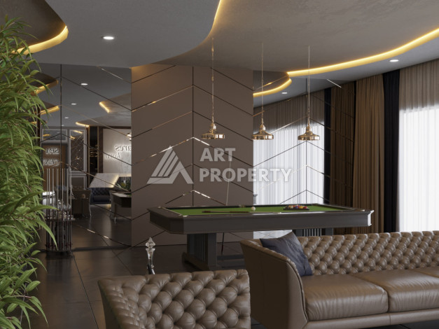 Новый инвестиционный проект резиденции с хорошей инфраструктурой в Газипаше - Ракурс 10