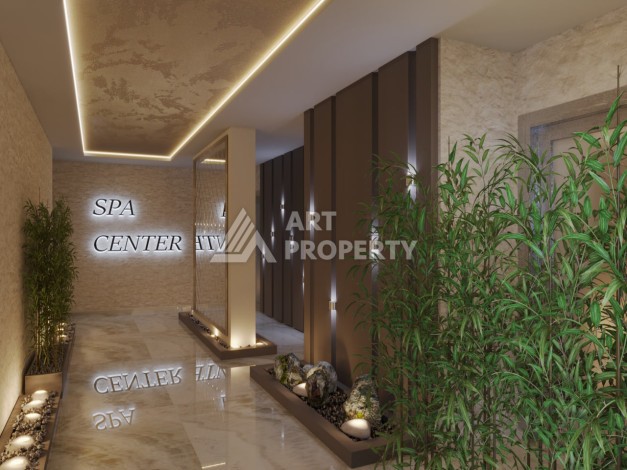 Новый инвестиционный проект резиденции с хорошей инфраструктурой в Газипаше - Ракурс 14