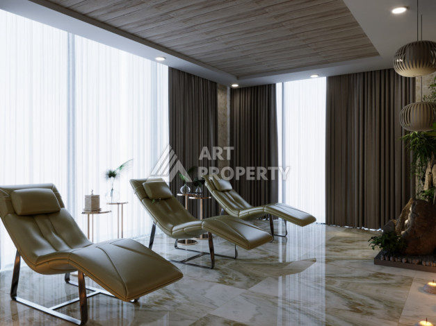 Новый инвестиционный проект резиденции с хорошей инфраструктурой в Газипаше - Ракурс 15