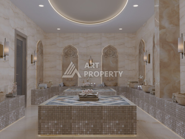 Новый инвестиционный проект резиденции с хорошей инфраструктурой в Газипаше - Ракурс 19