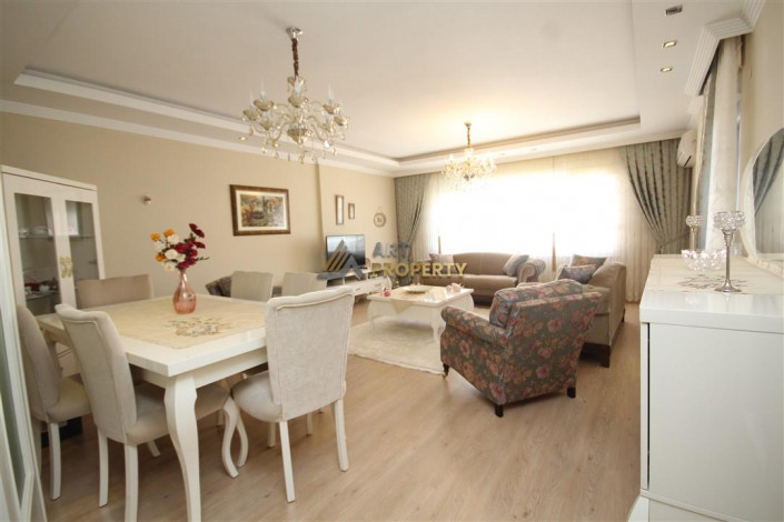 Большой по площади дуплекс 4+1 с видом на Торосские горы в районе Оба, 275 м2 - Ракурс 5