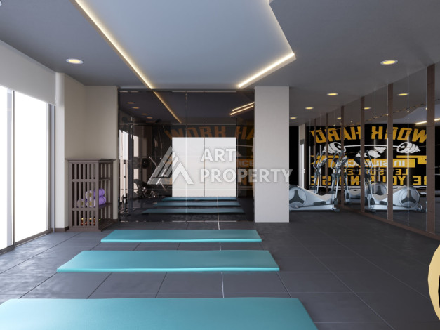 Новый инвестиционный проект резиденции с хорошей инфраструктурой в Газипаше - Ракурс 24