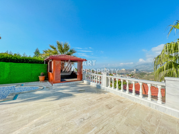 Просторная видовая вилла 3+1, 650м2 в районе Каргыджак - Ракурс 26