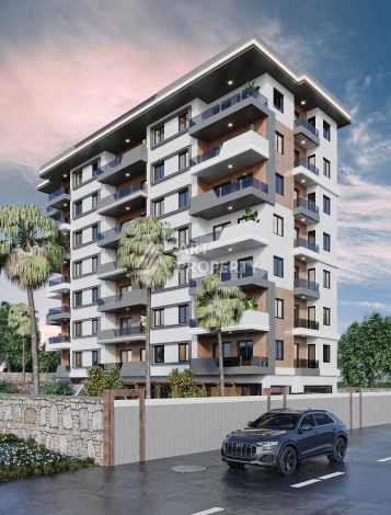 Квартира 1+1 в комплексе на завершающем этапе строительства в районе Авсаллар - Ракурс 4